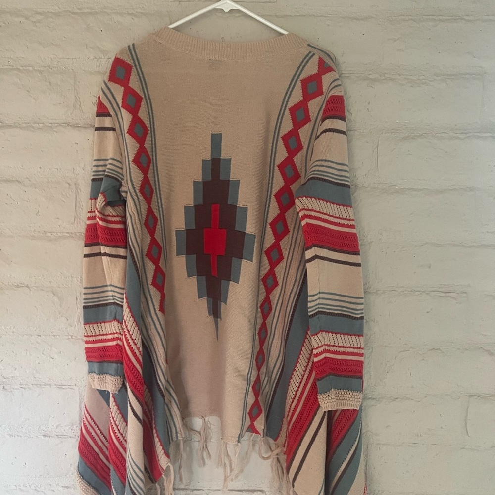 Boho style light weight cardigan
